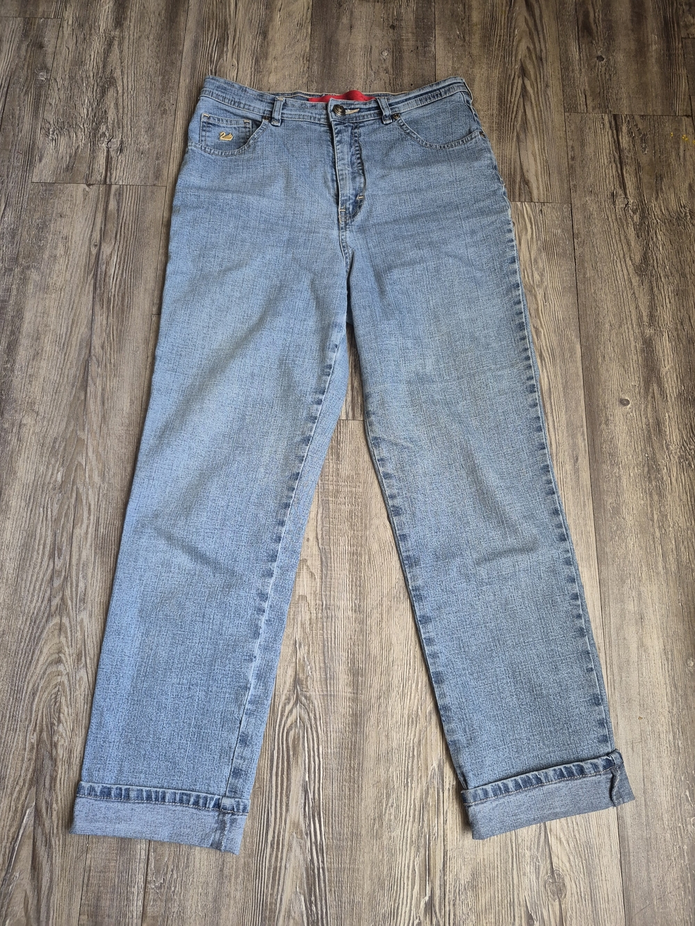 Gloria Vanderbilt Light Blue Boyfriend Jeans